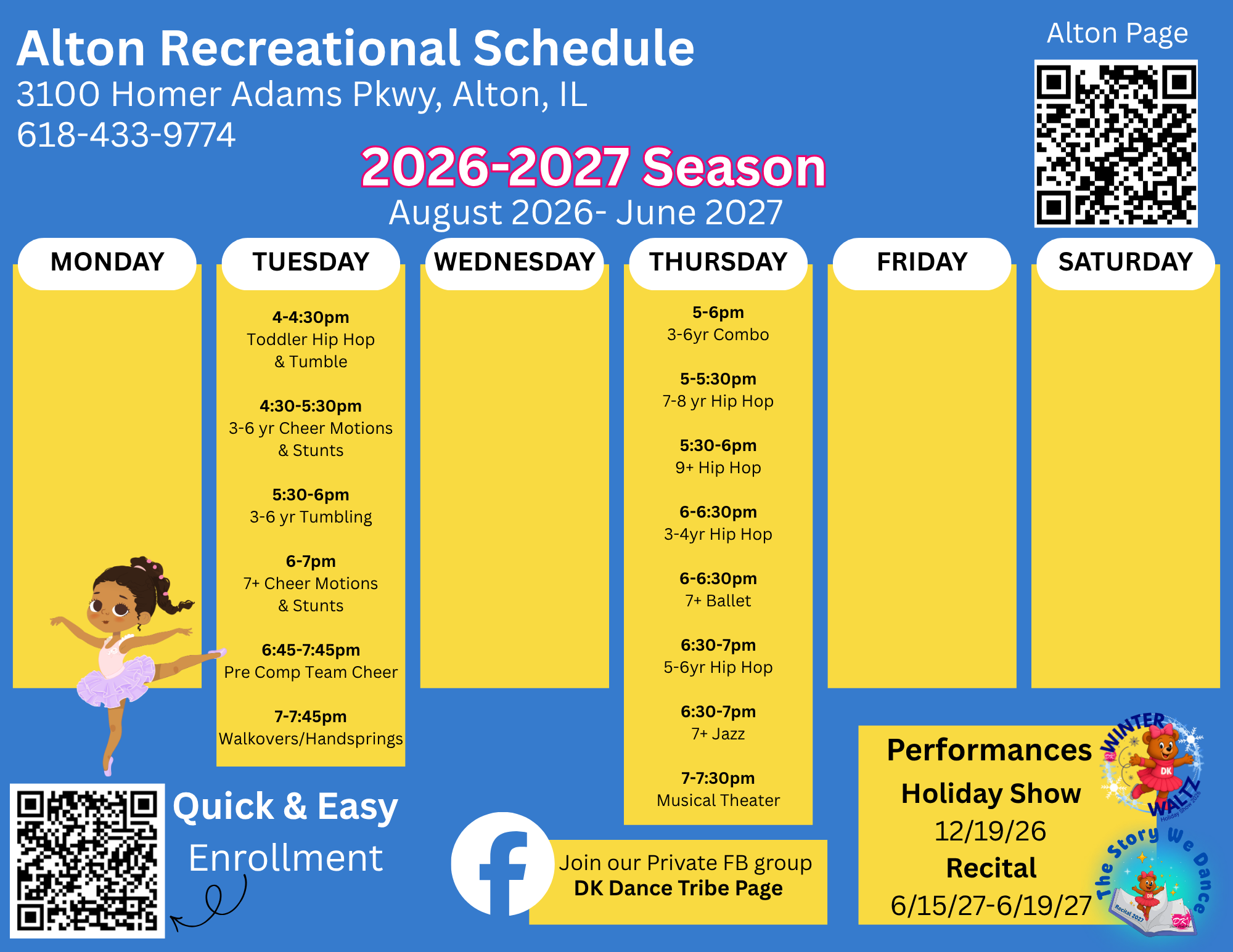 Alton Schedule - New